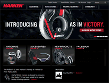 Tablet Screenshot of harken.com.au