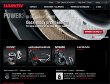 Tablet Screenshot of harken.pl