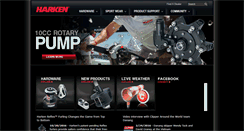 Desktop Screenshot of harken.co.za